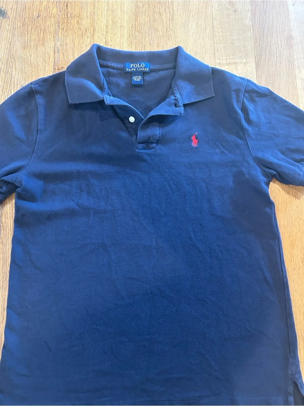 Ralph Lauren Polo Shirt - Navy with Red Pony